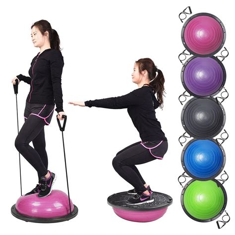 TheLAShop Balance Yoga Ball Half Ball Exercise Workout – TheLAShop.com