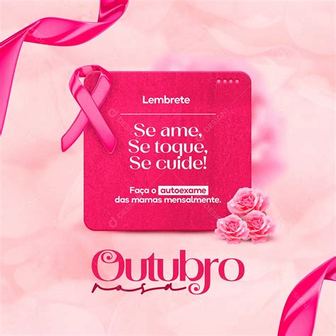 Descobrir 91 Imagem Outubro Rosa Se Toque Br Thptnganamst Edu Vn