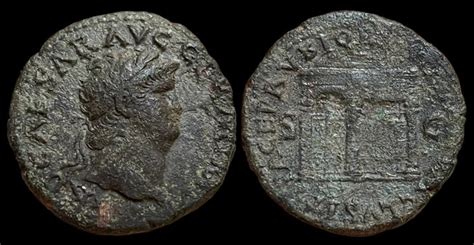 Roman Empire Nero Ad As Rome Mint Catawiki