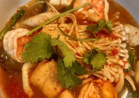 Resep Tom Yam Seafood Oleh Irma Irsyad Cookpad