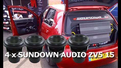 4x Sundown Audio Zv5 15 Golf 4 Oldtimersquad Wilcze Laski 2017 Youtube