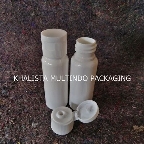 Jual Botol Fliptop Ml Putih Tutup Putih Shopee Indonesia