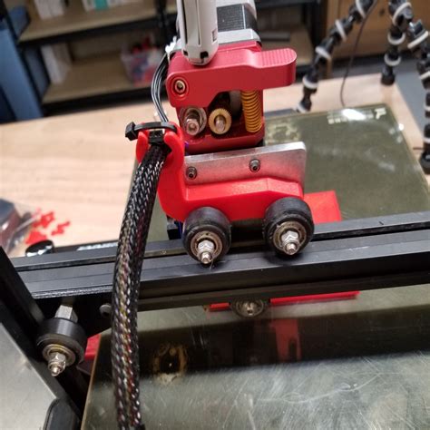 Ender 3 Ender 3 Pro CR 10 Hot End Cable Strain ReliefFree 3D File For Cults