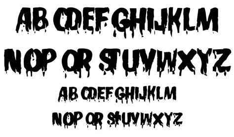 Gooey Font By Dreadful Productions Fontriver