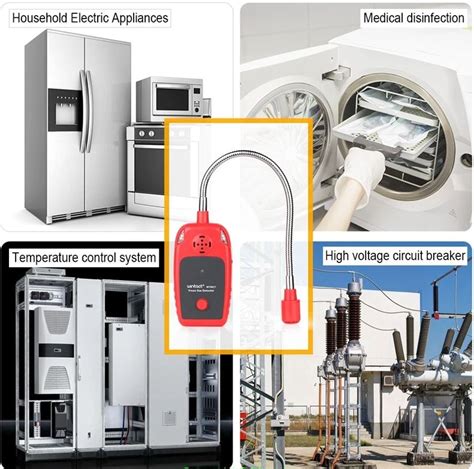 Wintact WT8827 Freon Gas Detector With Built In Alarm Lights And Buzze