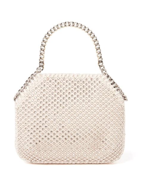 Stella McCartney Falabella Crystal Embellished Shoulder Bag Farfetch