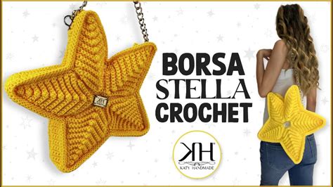 TUTORIAL BORSA Stella UNCINETTO CROCHET STAR BAG KatyHandmade