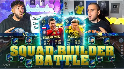 Fifa 21 Tots Haaland Vs Lewandowski Squad Builder Battle 🔥🔥 Iamtabak