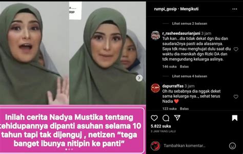 Pantas Tak Undang Keluarga Kandung Ke Pernikahan Nadya Mustika Rahayu