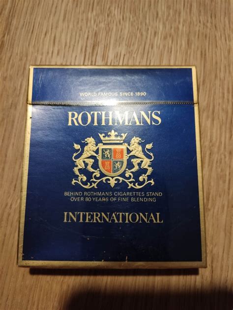 Papierosy kolekcjonerskie Rothmans International Żary Kup teraz na