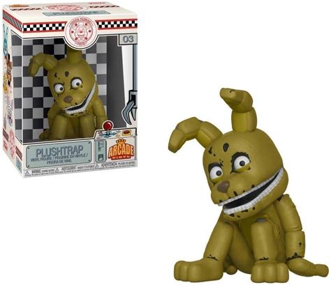 Five Nights At Freddys Plushtrap Boneco Arcade Vinil Da Funko Br