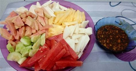 Populer Resep Bumbu Rujak Lotis Lezat Dan Sehat