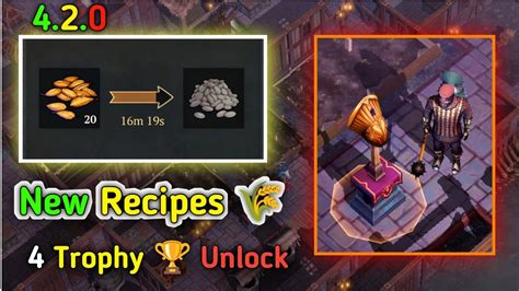 New Recipes Rice🌾 4 Trophy 🏆 Unlock Update 420 Grim Soul