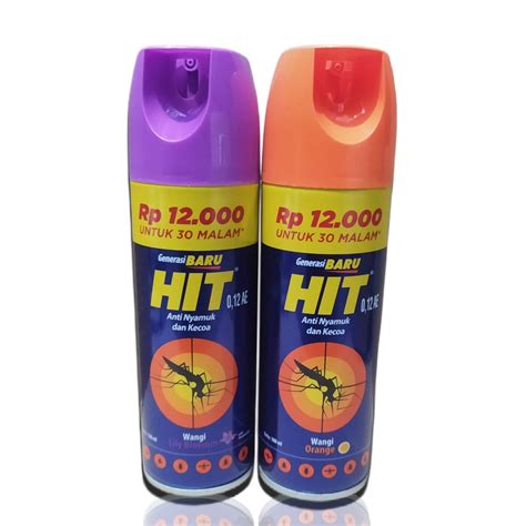 Jual HIT AEROSOL OBAT ANTI NYAMUK SEMPROT SPRAY 150 ML KEMASAN BARU