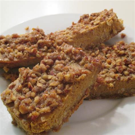 Pumpkin Pie Squares Recipe