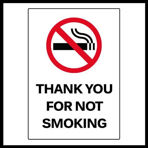 Free Printable No Smoking Signs To Print