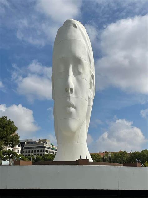 Julia Jaume Plensa Plaza de Colón Madrid in 2022 Madrid Spain Colon