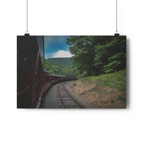 Jim Thorpe Train Ride Giclée Art Print - Etsy