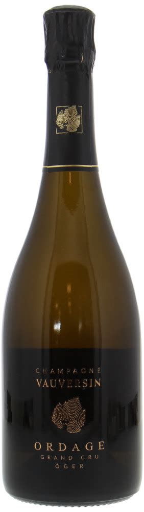 Ordage Blanc De Blancs Grand Cru Brut Nv Vauversin Best Of Wines