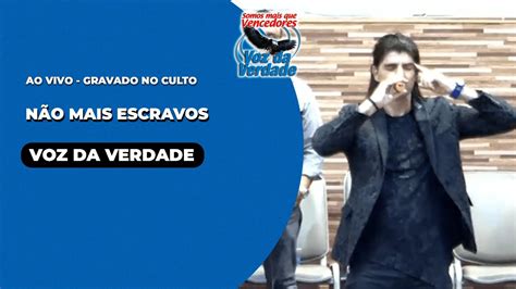 N O Mais Escravos Ao Vivo Brothers Music Culto Youtube