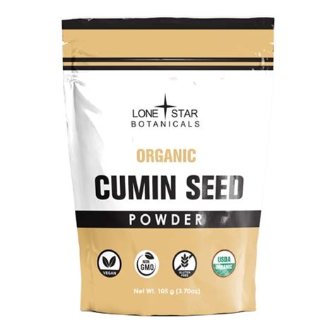 Lone Star Botanicals Organic Cumin Seed Powder 3 7 Oz Vitacost