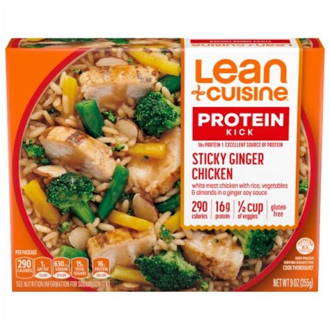 Lean Cuisine® Protein Kick Sticky Ginger Chicken Frozen Meal 9 Oz