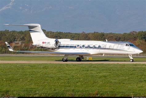 Hb Jaz Jet Aviation Business Jets Gulfstream G550 G V Sp Photo By