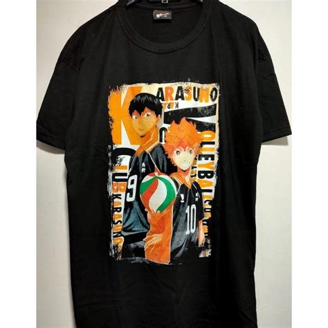 Camiseta Haikyuu Hinata Karasuno Camisa de Vôlei Anime Shopee Brasil