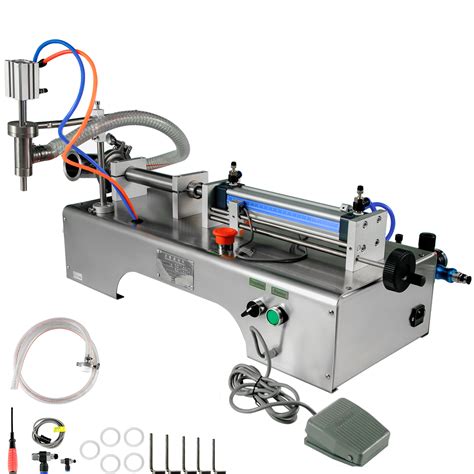 Vevor Horizontal Pneumatic Liquid Filling Machine Ml Pneumatic