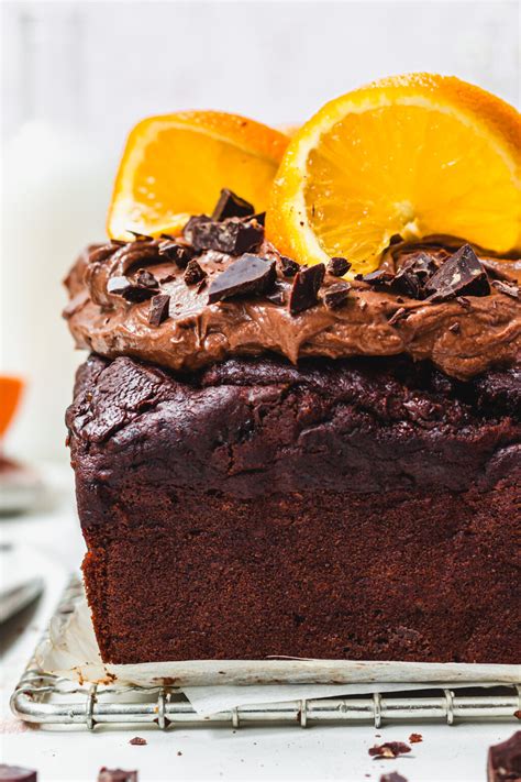 Double Chocolate Orange Courgette Loaf Cake Nourishing Amy