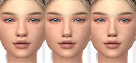 Female Nose Presets 05 07 LutessaSims