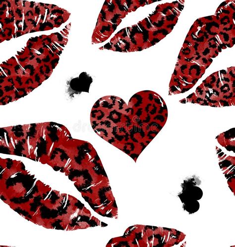 Pink Leopard Print Heart Stock Illustrations 531 Pink Leopard Print