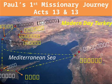 PPTX Paul 1st Missionary Journey DOKUMEN TIPS