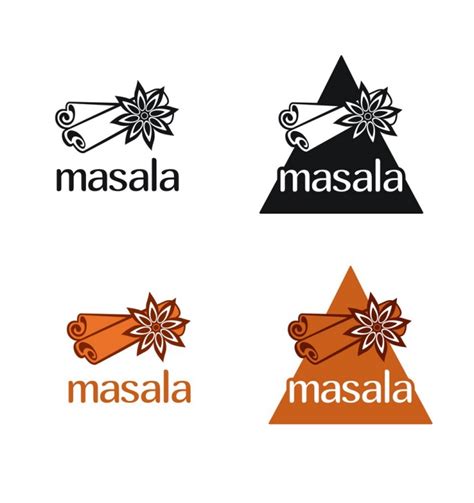 Logo "masala" by Krasnopolsky Andrew at Coroflot.com