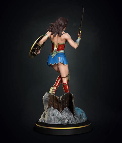 Wonder Woman STL Files 3D Model CGTrader