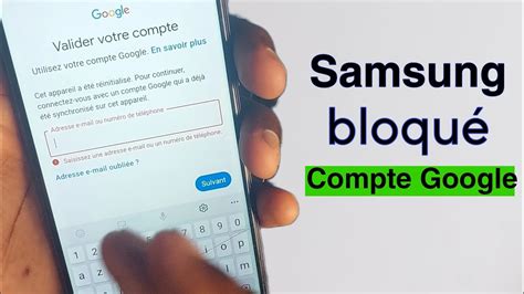 Déblocage Android Compte Google Samsung YouTube