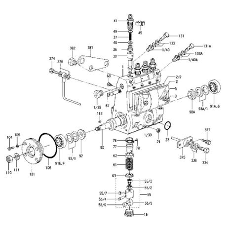 Bosch Injector Pumps Diagrams [diagram] Bosch Fuel Injection