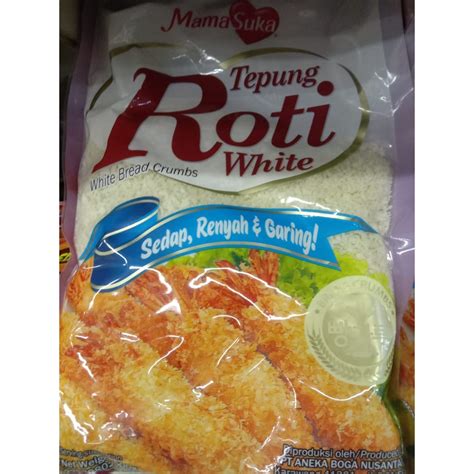 Jual Mamasuka Tepung Roti White Bread Crumbs 500 Gr Shopee Indonesia