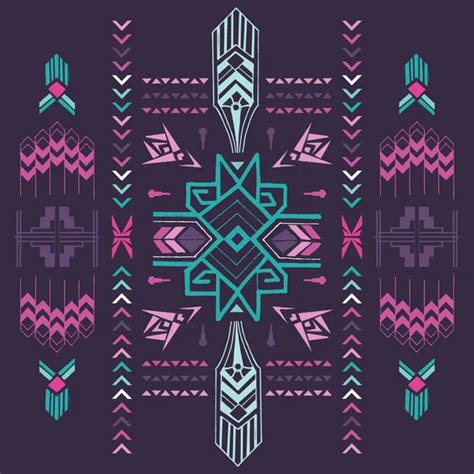 Aztec Border Patterns