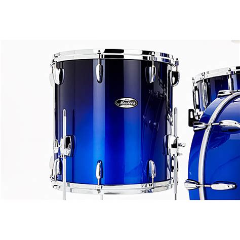 Pearl Masters Maple Mm C Xsp L C Kobalt Blue Fade Shell Set