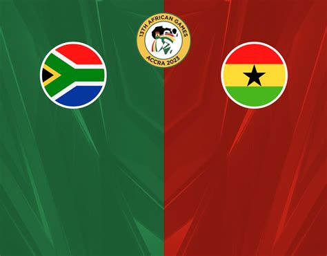 South Africa Vs Ghana Match 3 Match Live Score African Games Ghana 2024 Men