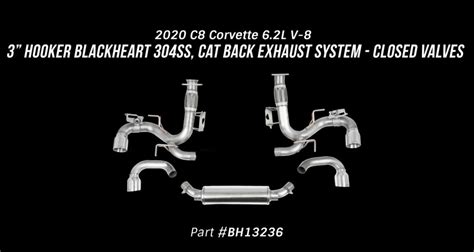 New Hooker Blackheart C8 Corvette Cat Back Exhaust Video Gm Authority