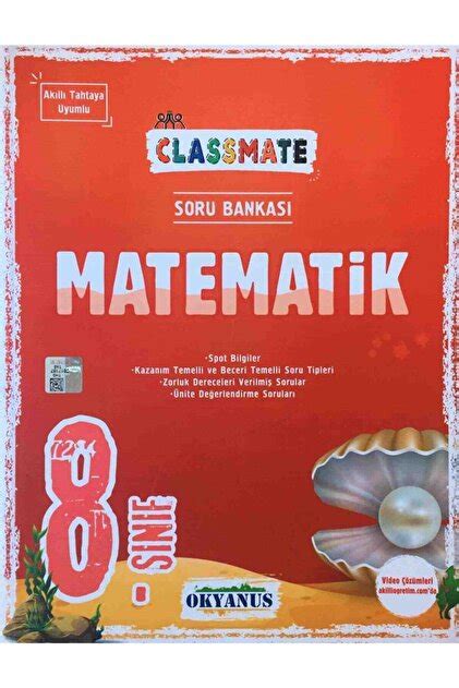 Okyanus Yay Nlar Lgs S N F Classmate Matematik Soru Bankas Okyanus