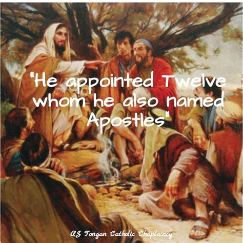 He Appointed Twelve Whom He Also Named Apostles New Testament