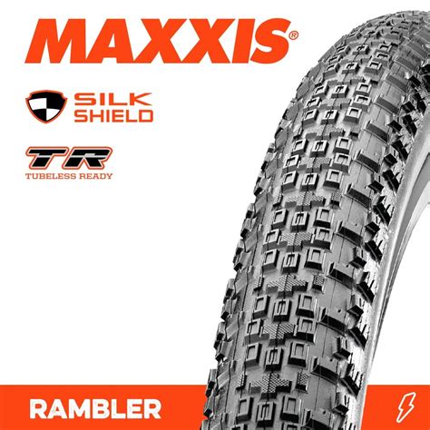 Maxxis Tyre Rambler X C Silkshield Tr Tpi Black The Bikesmith