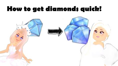 HOW TO GET DIAMONDS SUPER FAST IN ROYALE HIGH II Roblox101 YouTube