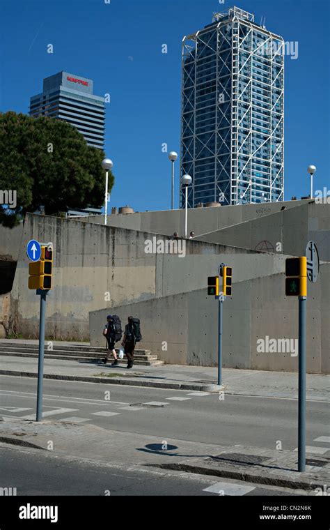 barcelona architecture spain Stock Photo - Alamy