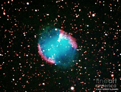 Dumbbell Nebula Photograph By Robert Davies Pixels