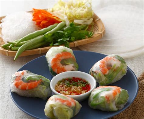 Fresh Prawn Spring Rolls Cookidoo® The Official Thermomix® Recipe