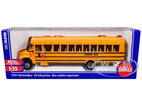 United States School Bus Yellow 155 Diecast Model Siku 3731